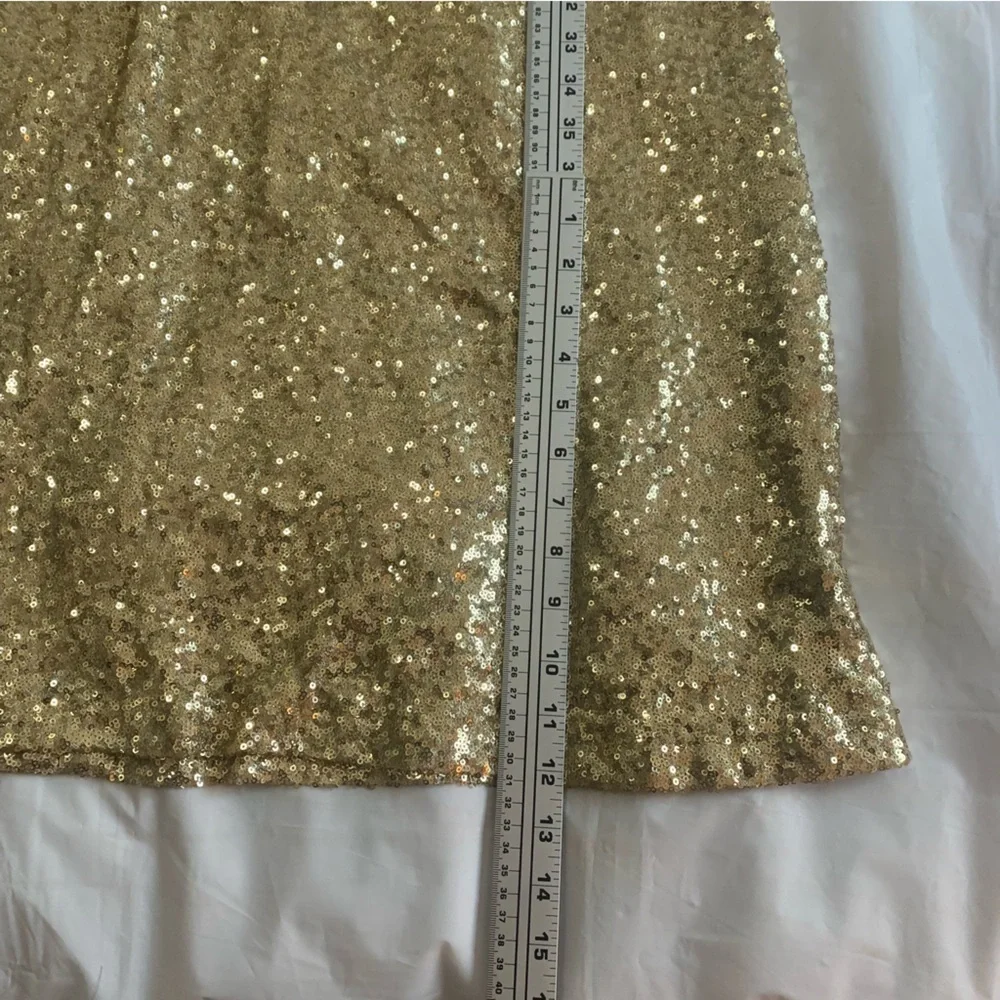Custom  made gold dress womans - Picture 11 of 12